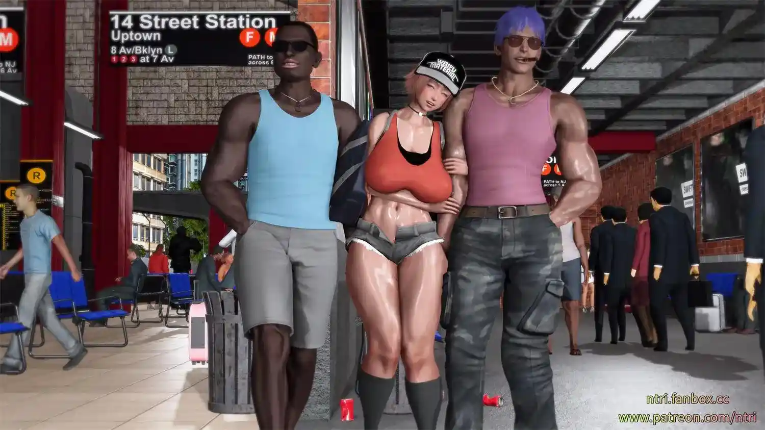 [3D全彩] 小爱的夏天-海岛度假篇+黑桃皇后QOS首饰的作用 [115.9MB]-漫客吧