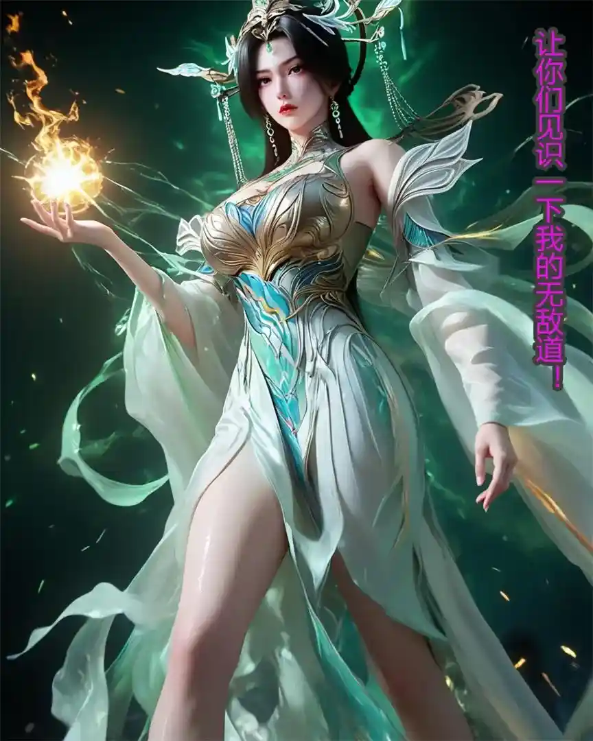 [3D全彩] 完美世界柳神-无敌道 [117MB]-漫客吧