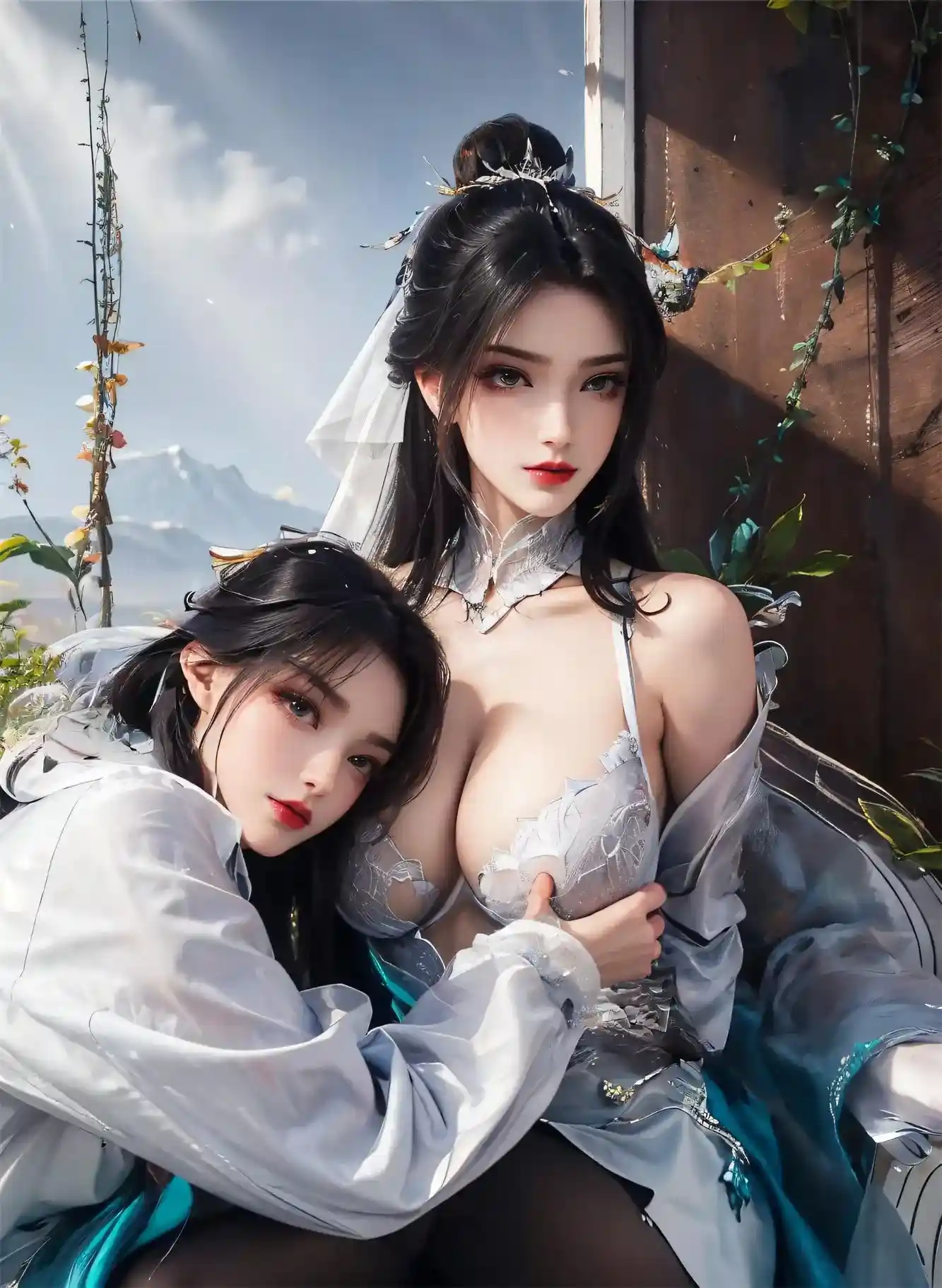 [Ai 图册] Vol.0454 诛仙-陆雪琪 双人 [50P-646MB]-漫客吧