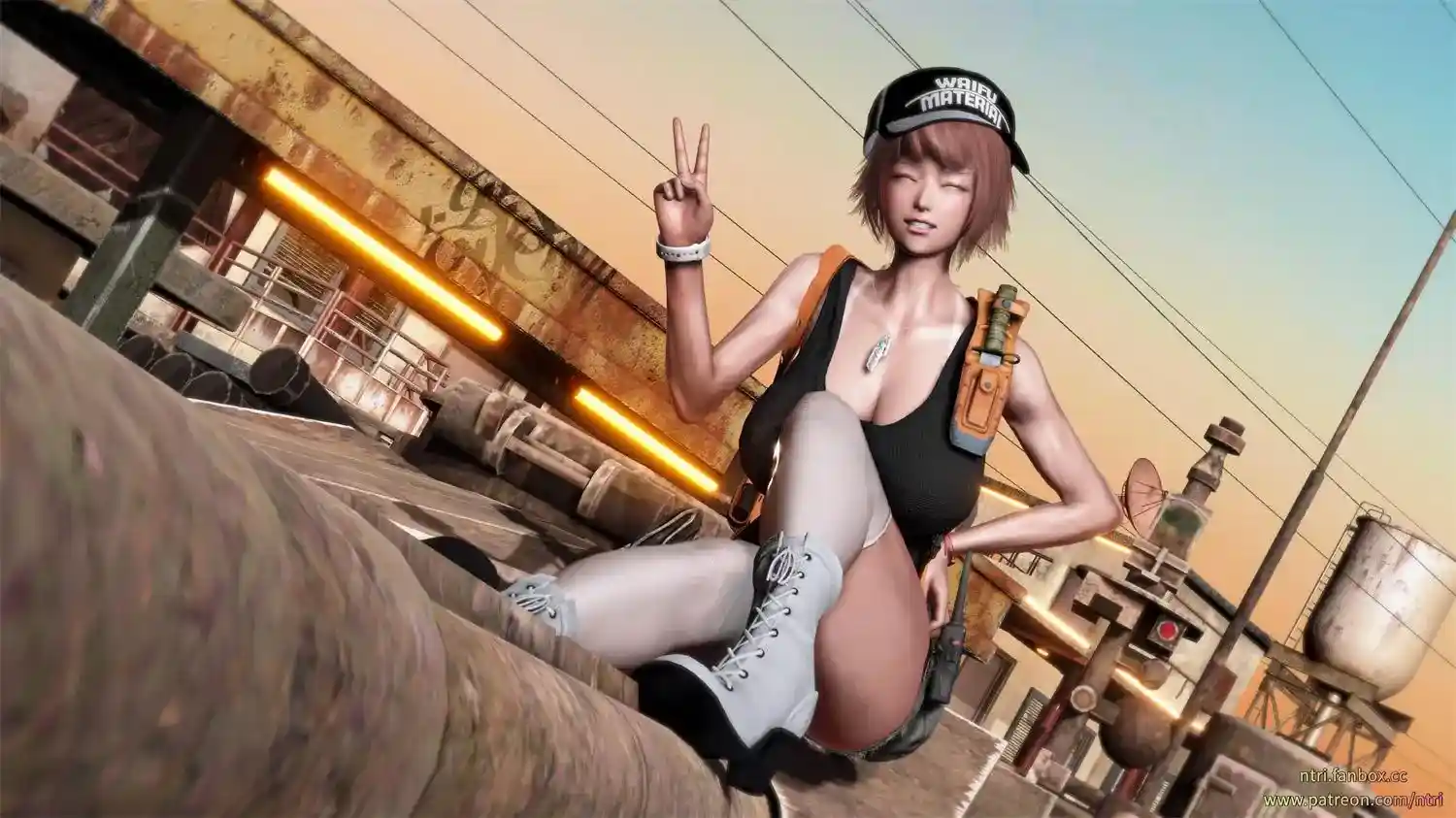 [3D全彩] 重装机兵三姐妹01-02 [1.2G]-漫客吧