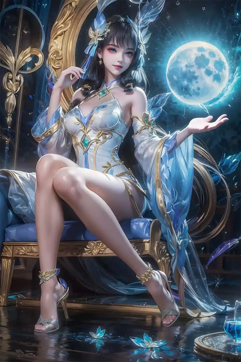 [Ai 图册] Vol.0110 百炼成神-云落 [86P-1.11GB]-漫客吧