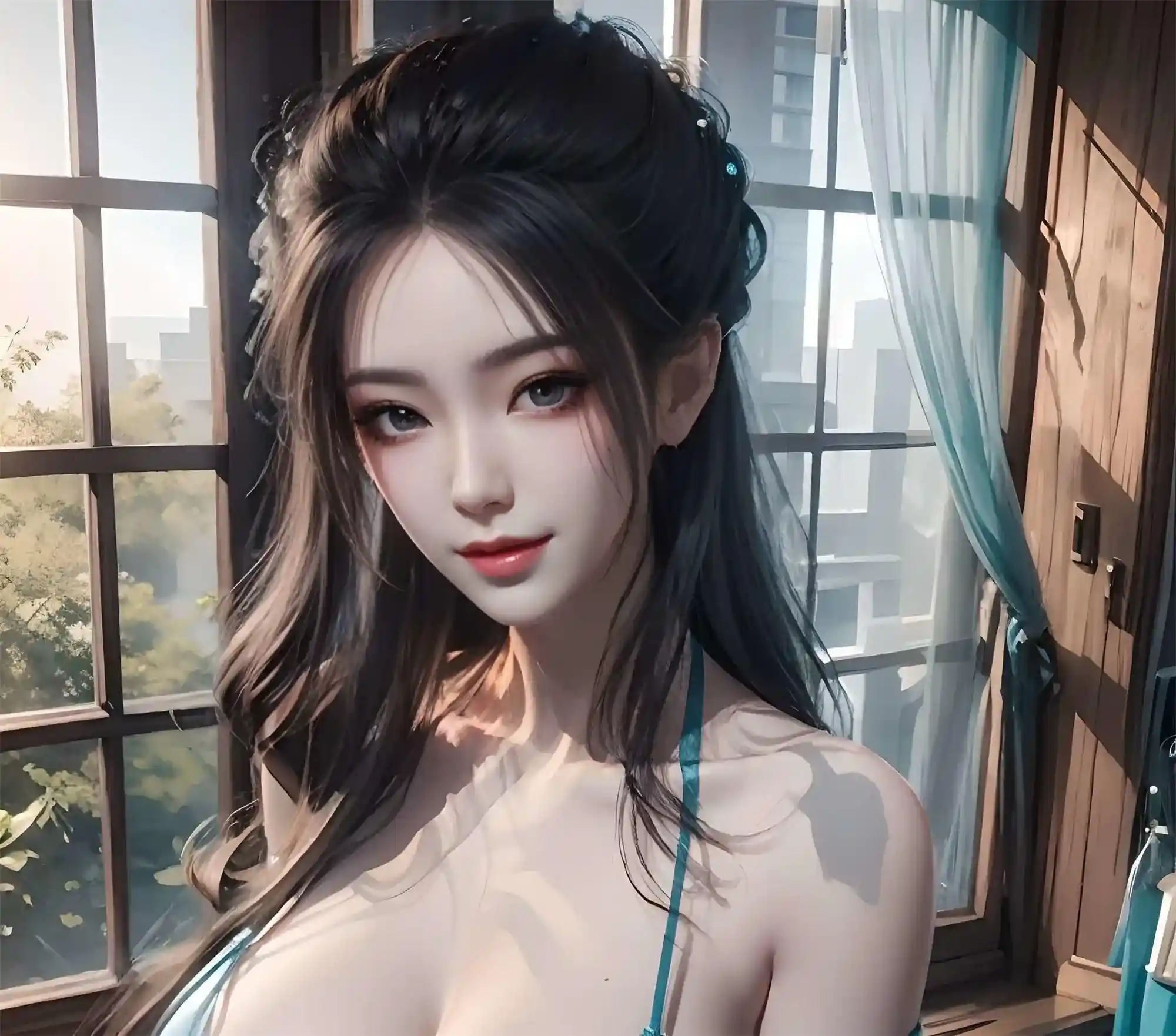 [Ai 图册] Vol.0383 焰灵姬绿色内衣 [68P-30MB]-漫客吧